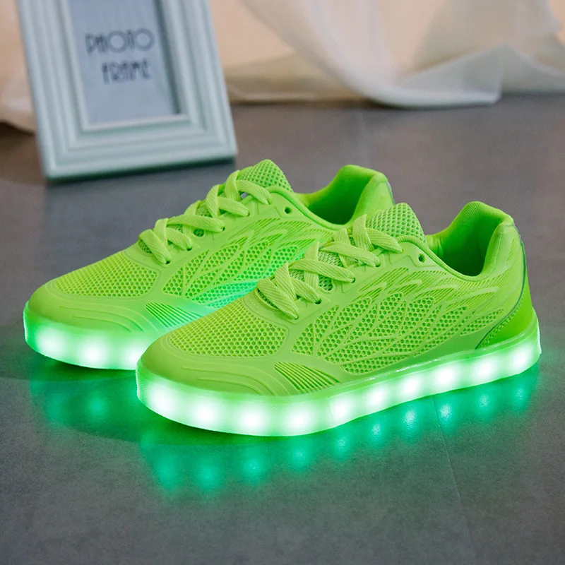 2017 Top Quality Breathable Led Sneaker Casual Light Up Shoes For Women ...