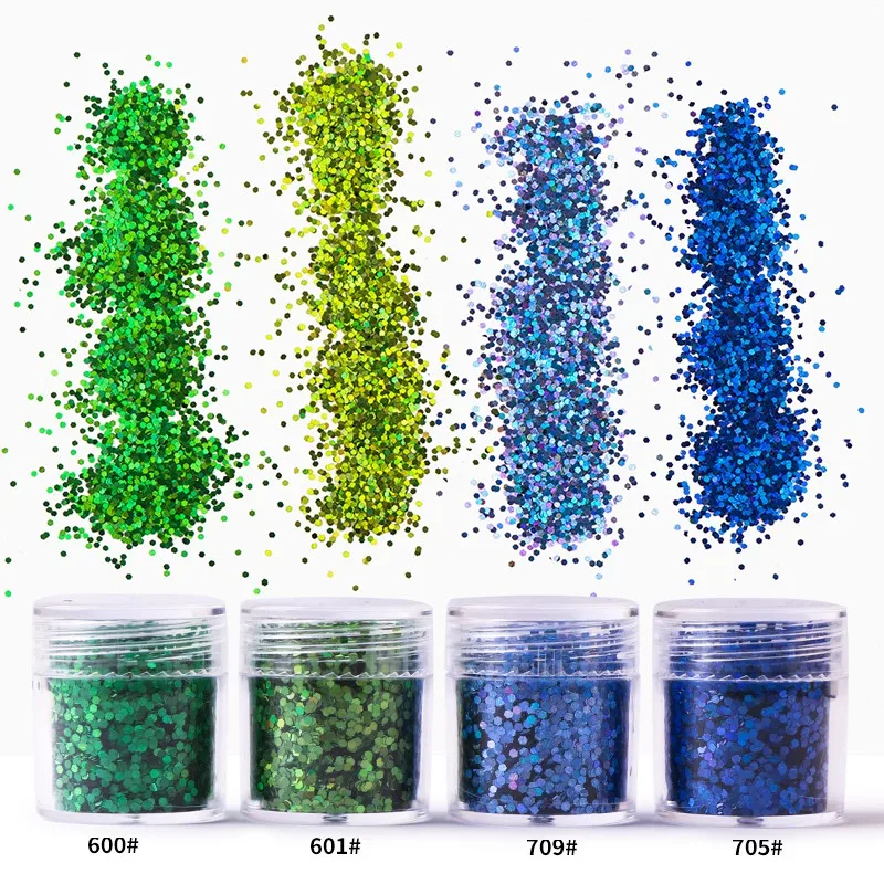 

Xuqi gold Bulk loose solvent resistant holographic glitter powder, Various color offerd