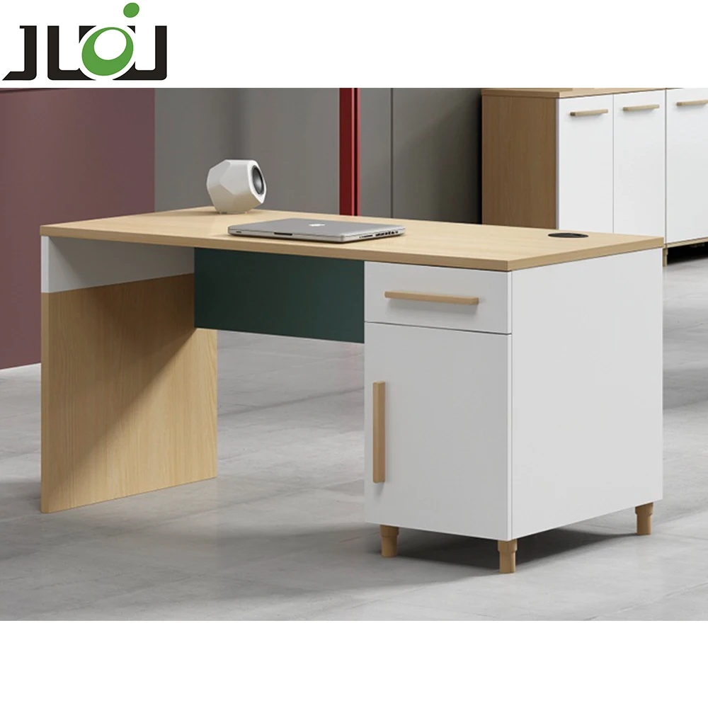 Modern Office Desk Oak Single Desk Office Table Cheap Computer Desk For