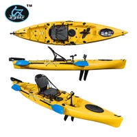 

NEW designed pedal drive single fishing kayak fishing boat for your interested