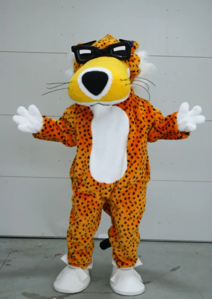 2016 Chester Cheetah traje/traje de la mascota de la pantera para la ventaMascota