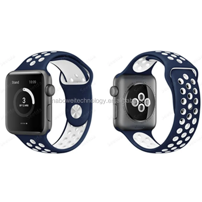 38mm/ 42m watchband For Apple Watch , For Apple Watch Strap, For Silicone Apple Watch Band