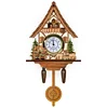 cuckoo pendulum wall clocks with OEM design China manufacturer antique wooden cuckoo clock