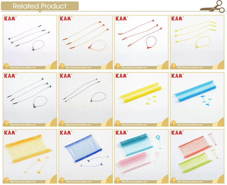 China supplier different size and colors loop lock tag pin