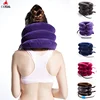 High quality 3 layer colorful air cervical traction with CE and FDA certificate neck cervical collar neck support