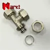 Multilayer brass fitting compression screw adaptor Wholesale Brass compression pex al pex pipe fittings