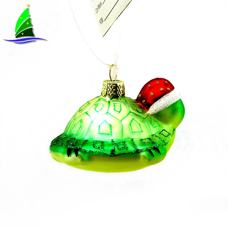 Artdragon Hand Make Creative Blown Glass Turtle Item Ornaments Mini