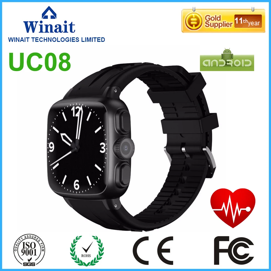 

uc08 android smart watch phone with touch display and camera, N/a