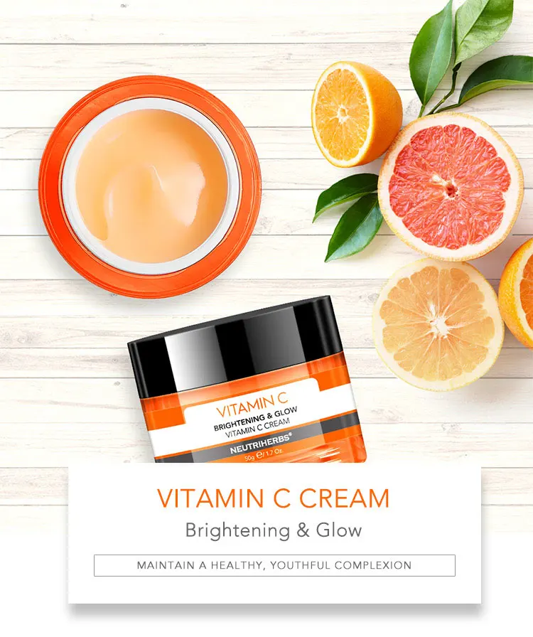

Wholesale Vitamin C Moisturizing Pearl Facial VC Whitening Cream, N/a