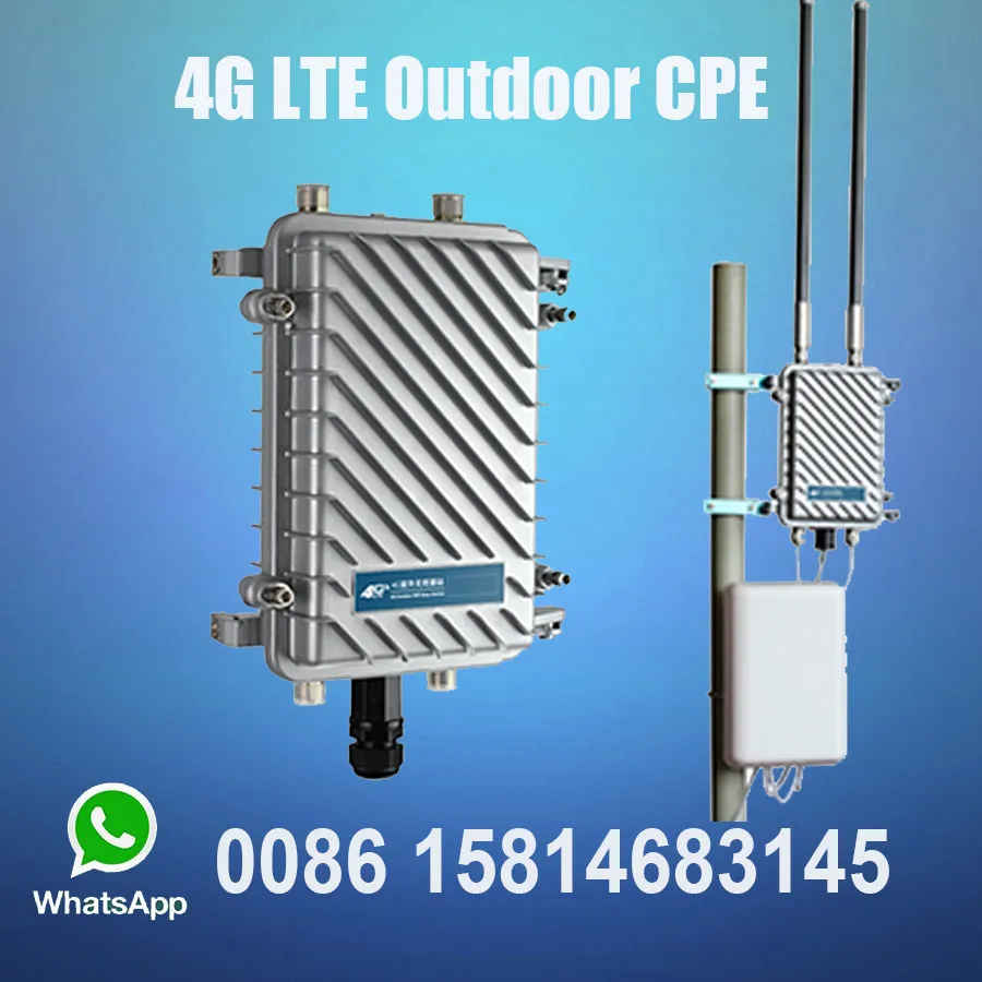 4G LTE Outdoor CPE with SIM Card Slot