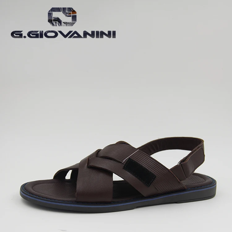 Coffee luxurious style walker sandal new style for men