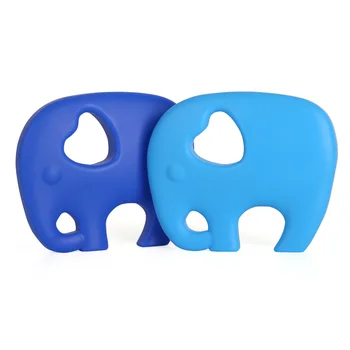 elephant baby teether