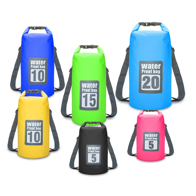 Custom Logo Wetsuit Dry Bag Ocean Pack 20l Pvc Waterproof Backpack Dry