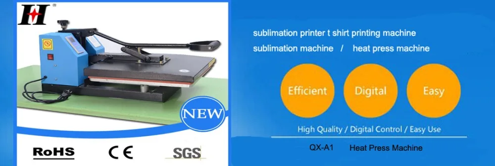 Manual High Pressure Machine Qx-a1 Heat Press Machine Clothes Fabric ...