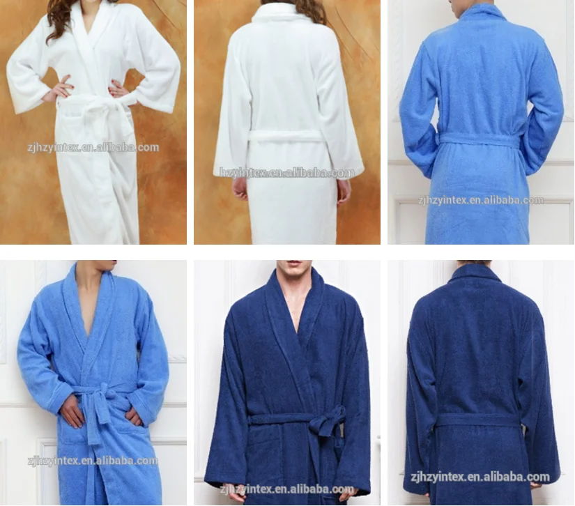 Star Hotel Quality Comfort Robe Terry Cloth Alternative Cheap Wholesale
