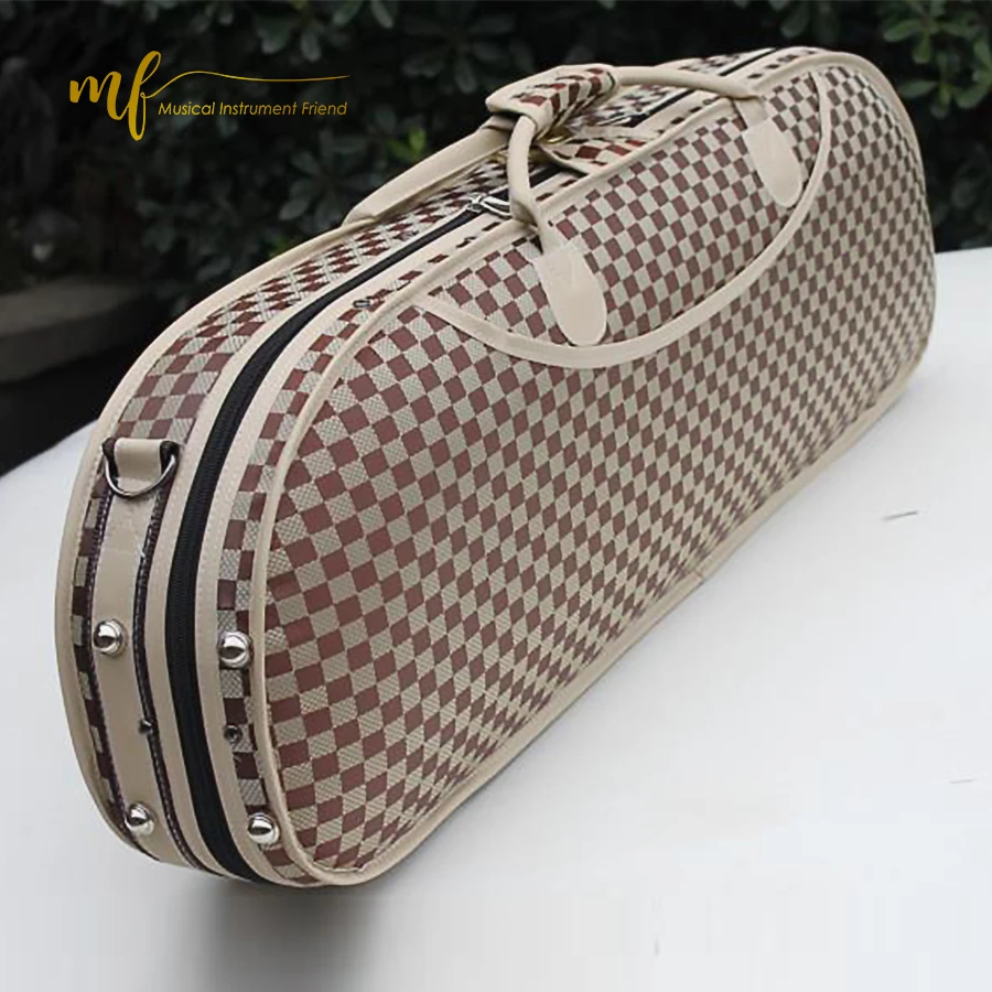 

half moon foamed violin case high quality and the cheapest violin case