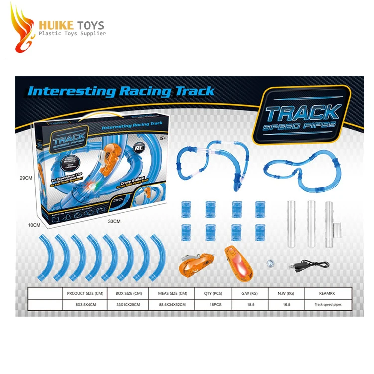 tube car race track