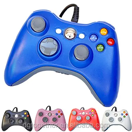 

USB Wired Game Pad Controller for Xbox360, Win 7 (X86), Win (X86) - Blue, Black