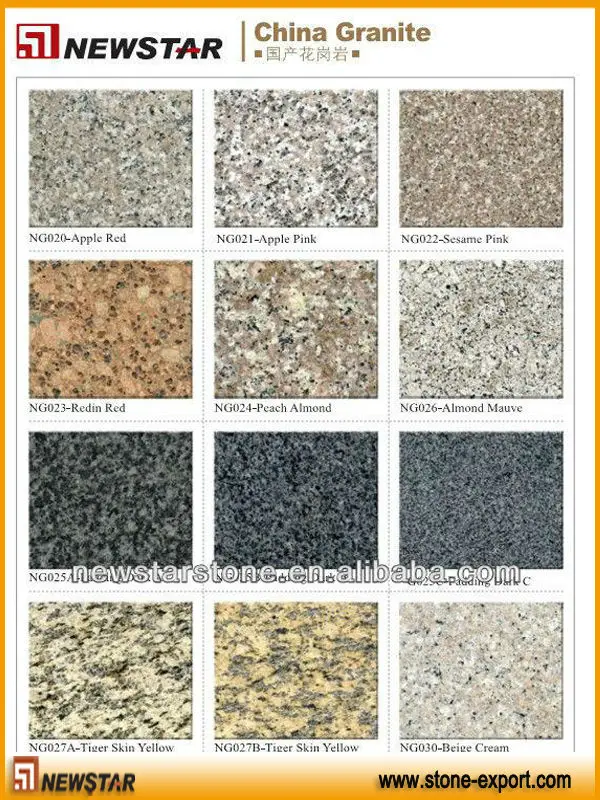 Newstar Granito Tipos Buy Tipos De Granito Baldosas De Granito Azulejo De Granito Chino Barato Product On Alibaba Com