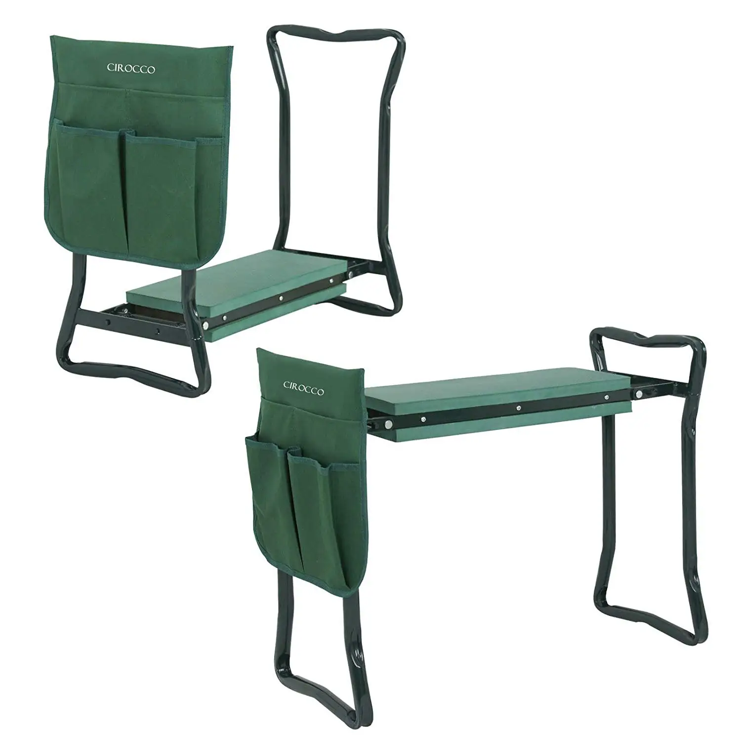 Buy Step 2 Garden Seat Bench with Kneeler pad for Yard 