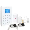 868/433MHZ LCD APP push+call alarm+SMS alarm gsm intelligent Android/IOS APP control security wifi home alarm system