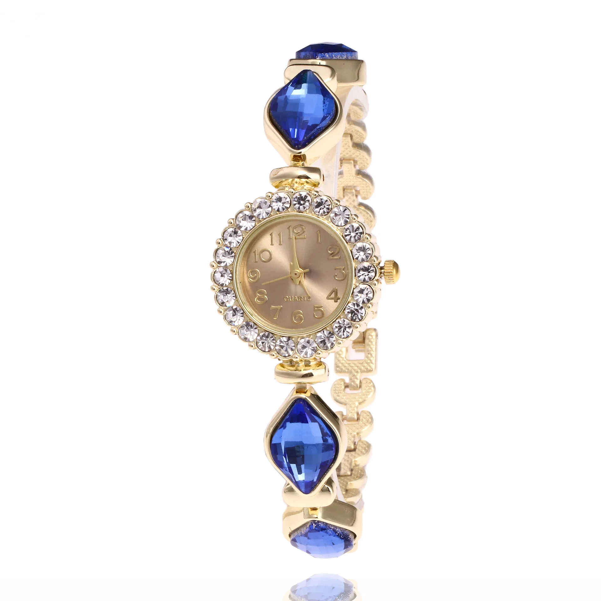 

2019 fashion Women Watch Litchi Rind Bracelet Watch For Christmas LM01