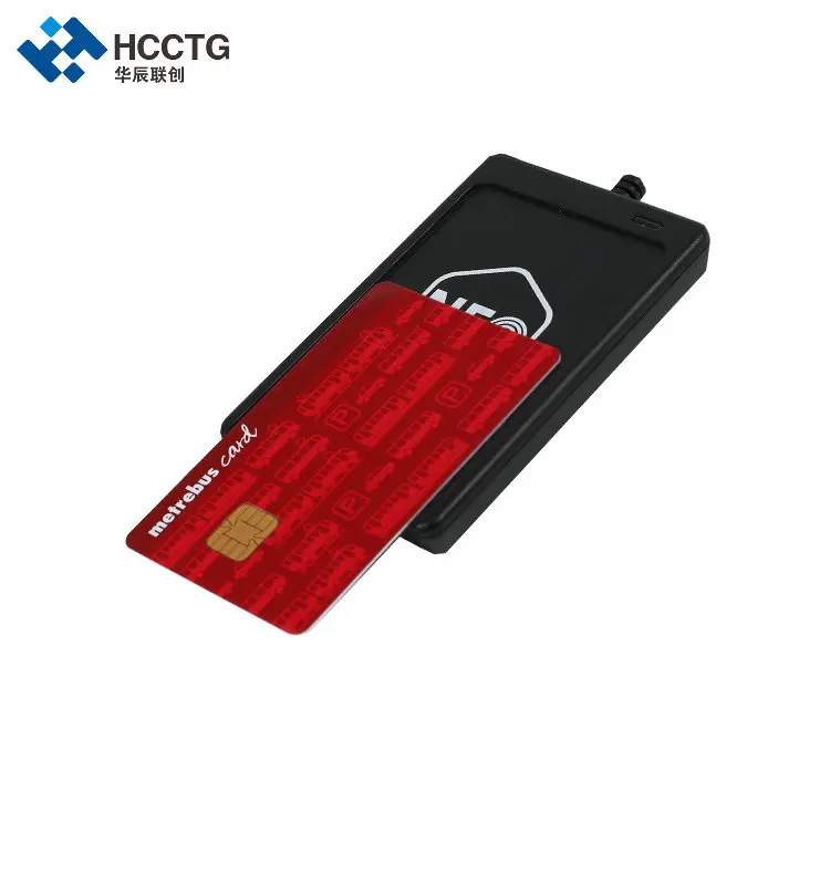 ISO14443 ISO/IEC18092 13.56mhz Contactless Smart Card Reader Writer With SAM Slot ACR1251U