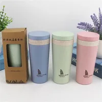 

Free Sample OEM Eco friendly Wheat Straw Water Bottles Biodegradable Wheat Bottle