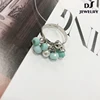 Shaking beads shining sunshine girls ring