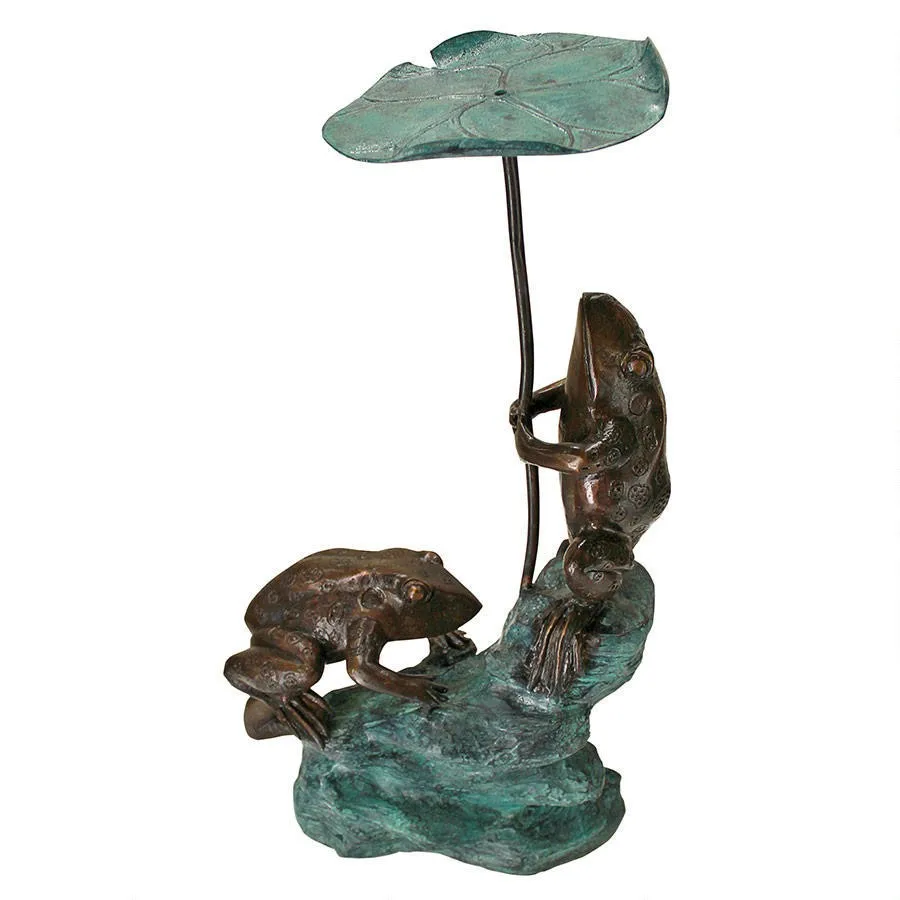 Bronze Frog Water Fountain Garden Buy Frog Water Fountain Garden,Frog