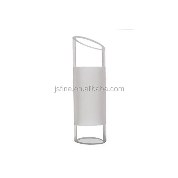 small frosted borosilicate glass tube light shade