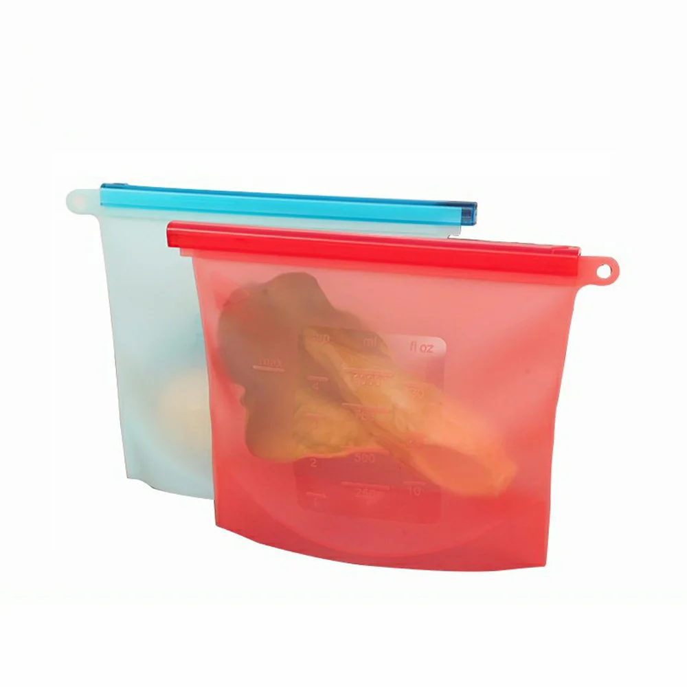 Hot Selling Large Food Fresh Bag Reusable Food Container Case Bpa Free