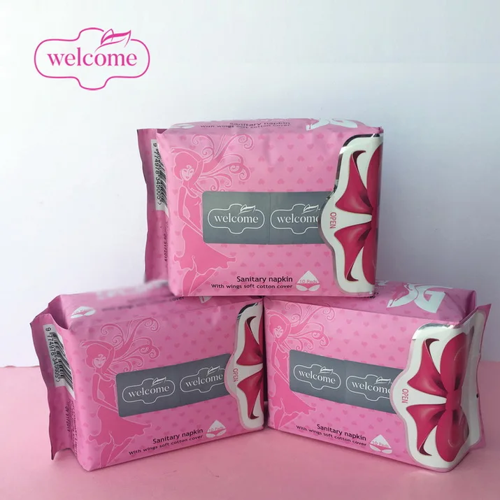 

Premium disposal thailand pink anion chip strip sanitary napkin looking for distributors