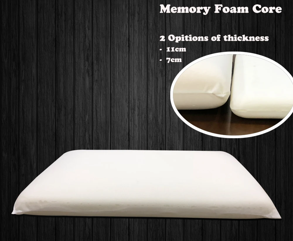 High Quality Wholesale Relief Pressure Memory Foam Pillow With Removable Cover Buy Memory Foam