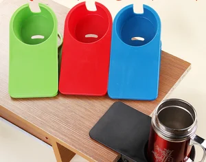 Image of Colorful Plastic Table Cup Drinkclip Cup Holder