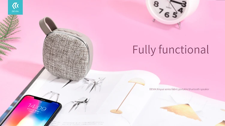 Devia Factory Promotion Cinya Series Rear Kit Outdoor Keyring Portable wireless Speaker - ANKUX.COM