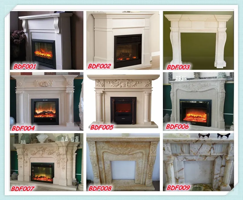 Chimeneas Eléctricas De Esquina De Mármol,Decoración Moderna Para Casa