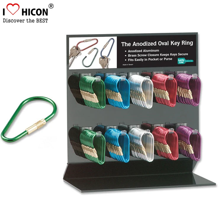 Metal Or Acrylic Countertop Key Ring Display Stand,Advertising Key