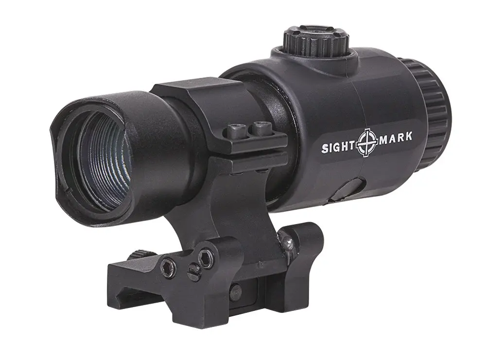 Увеличитель. Магнифер Sightmark 3x. Увеличитель Sightmark. Магнифер для коллиматора. Магнифер в калибре.