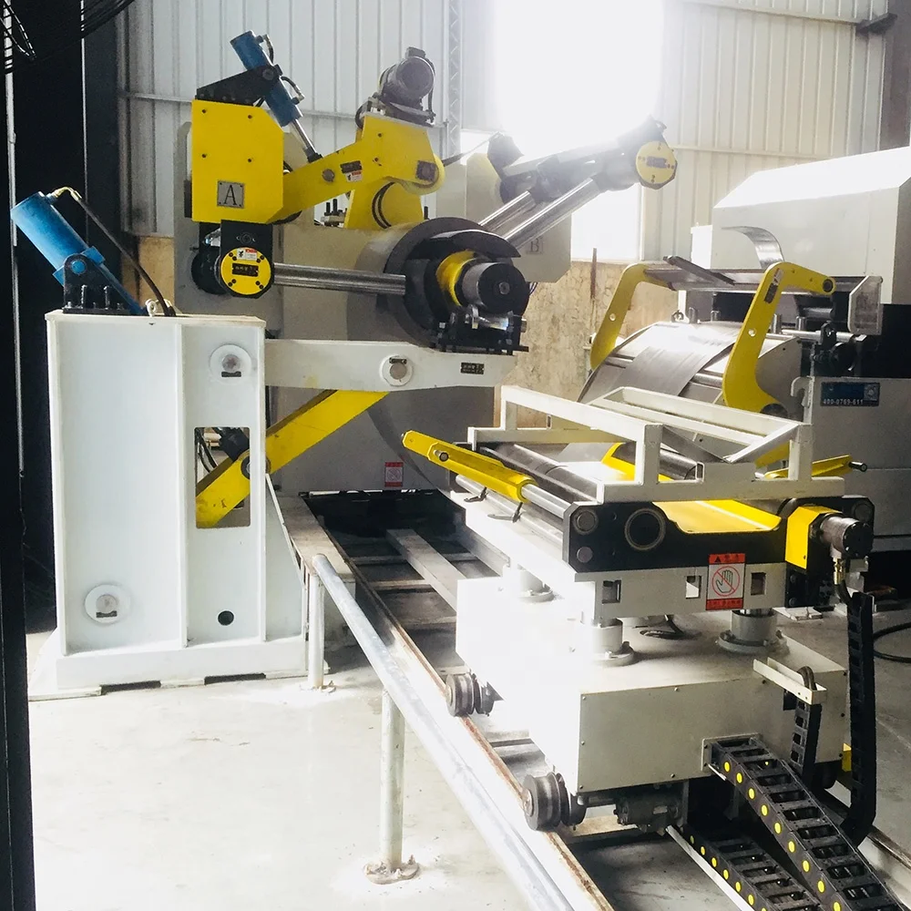 
5T/8T/10T/15T Heavy Duty Hydraulic Decoiler For Steel Coil Press Line 