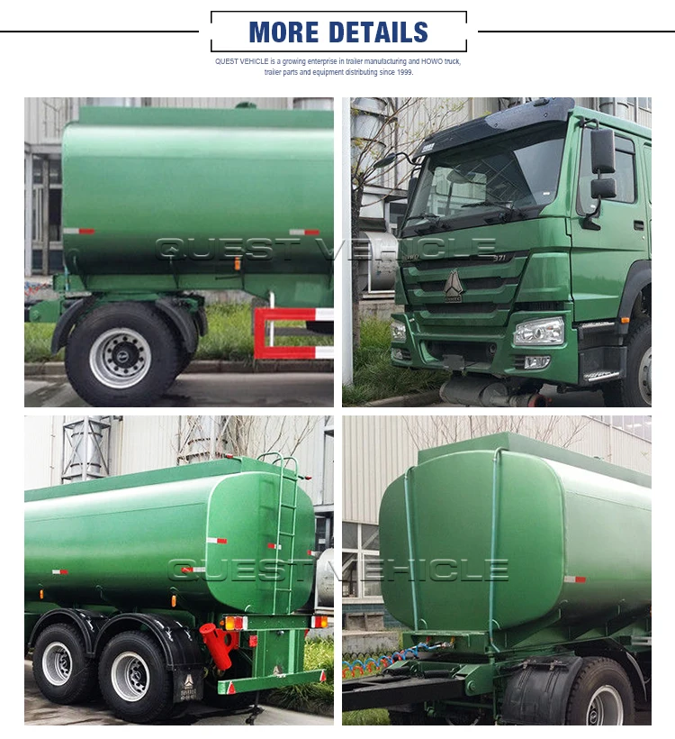 Fuel Oil Drawbar Tanker Trailers For Tanzania Fuel Tank Manufacturers 3