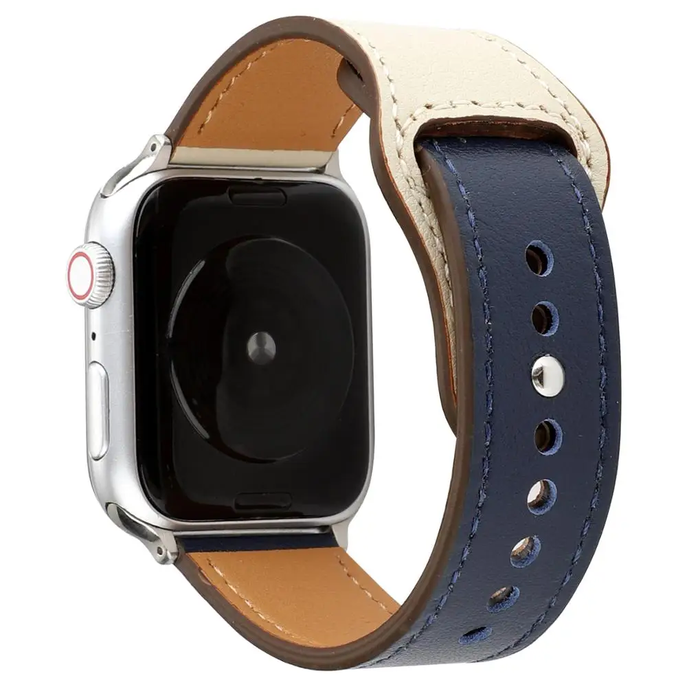 

luxury leather watch strap 38mm/40mm 42mm/44mm for Apple watch series 1 2 3 4