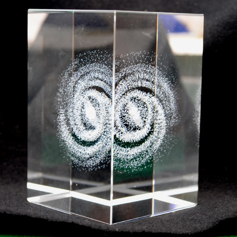 
Good Quality 3d Engraving Blank 3D Laser Crystal Cube 