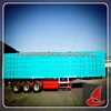 Tri-axle Van Type Semi-trailer tank box truck for transportation grain