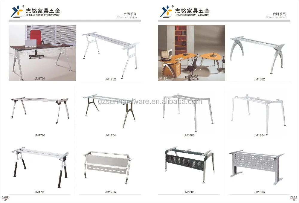Modern Easy Assembling Office Furniture Parts Metal Table Frames Buy Office Table Parts,Metal