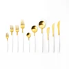 New international stainless steel hand forged long handle cutipol flatware
