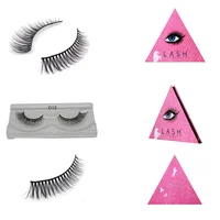 

Eye lashes in eyelashes package box for faux mink eyelashes