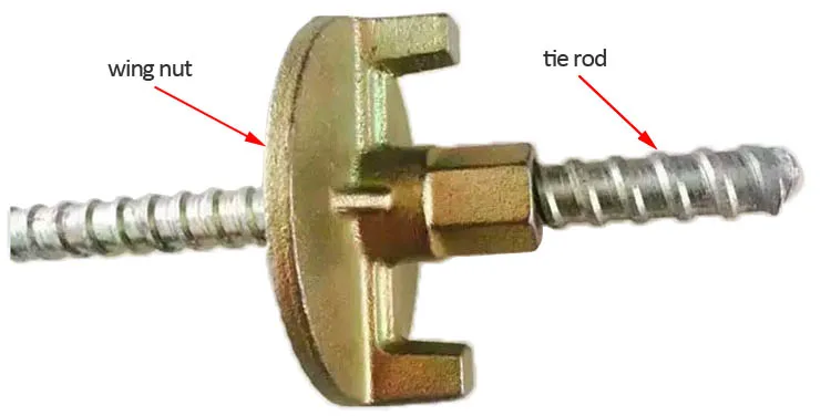 Formwork Tie Rod Water Stopper Water Barrier Nut,Steel Tie Rod,Cast Iron  Tie Nut Anchor Nut Wing Nut