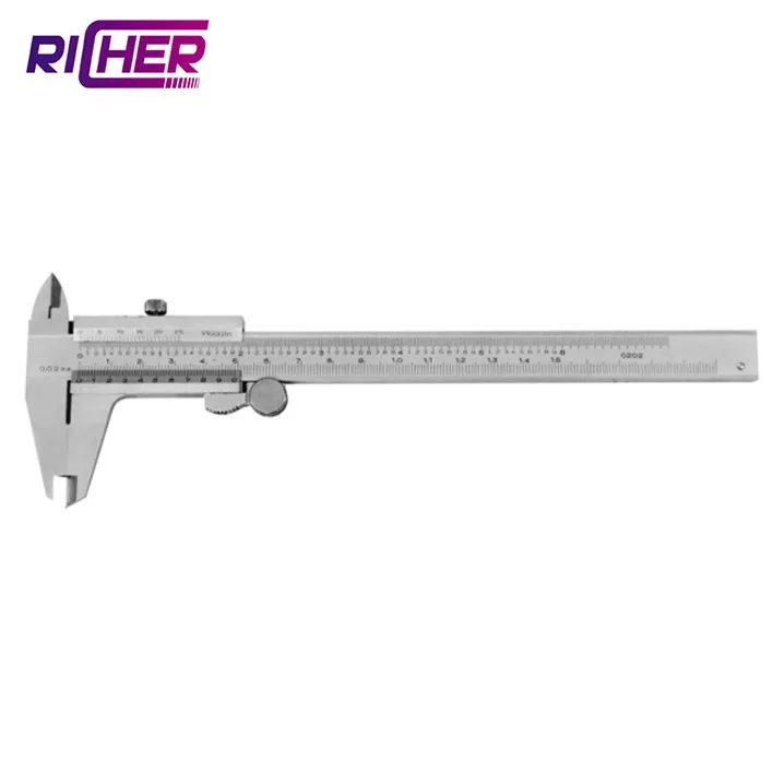 Vernier Calipers 0.05mm With Roller Wheel Physical Measuring ...