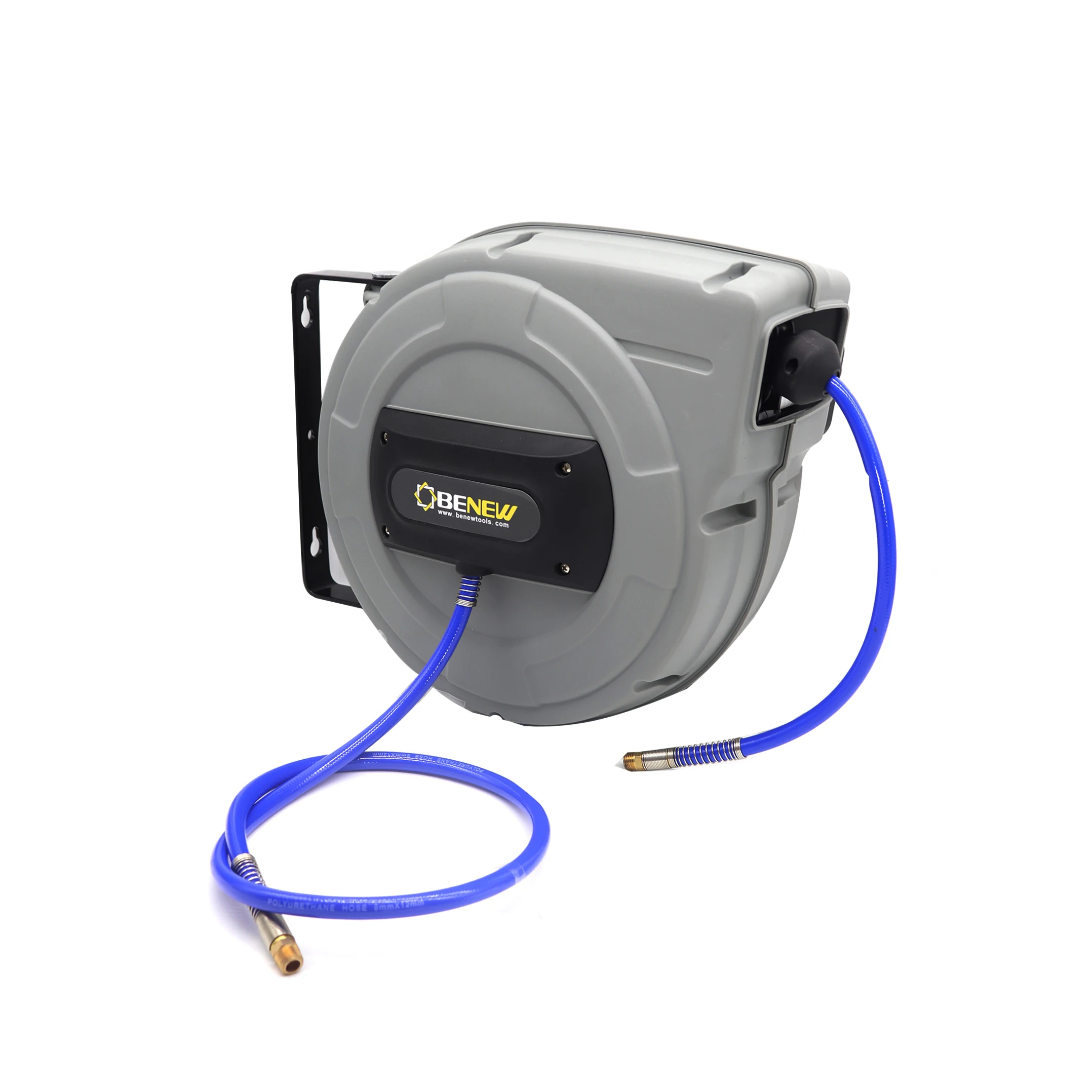 Zq200 Air Hose Rewind Retractable Wall Mounted Air Hose Reel Electric